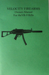 U-100VR9 VR9 Manual